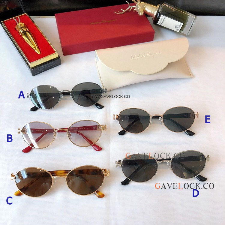 High-end Copy Ferragamo sf3539 Sunglasses Tortoiseshell tea